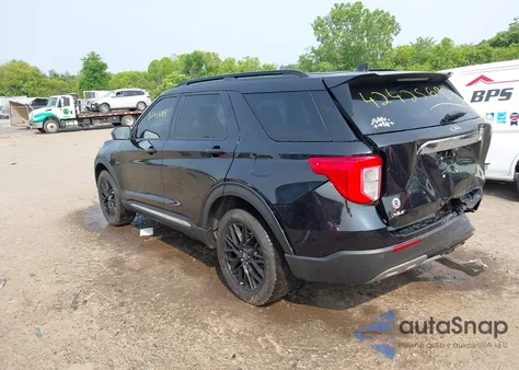 2020 Ford Explorer Xlt z USA, uszkodzony, nr VIN 1FMSK8DH4LGC44047